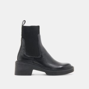 Hilora H2O Boots Black Leather
