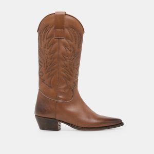 Tanner Boots Chestnut Leather
