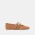 PECAN PERFORATED SUEDE