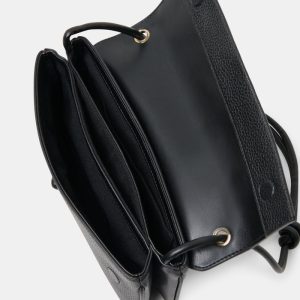 Alice Shoulder Bag Black Leather