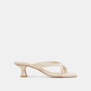 Brevel Heels Chocolate Raffia
