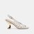 WHITE WOVEN LEATHER