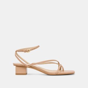 Karlos Sandals Lt Tan Leather